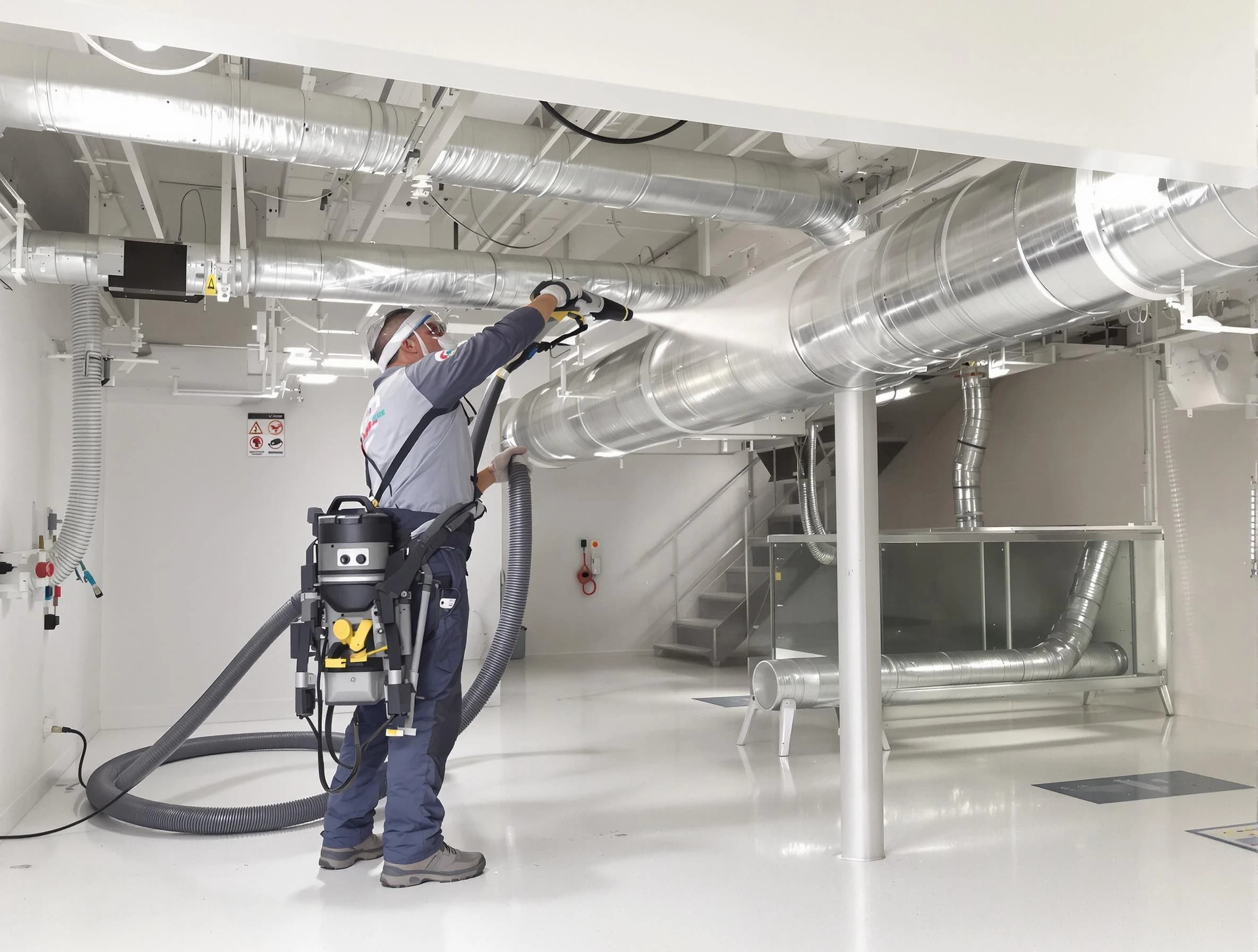 Professional central duct cleaning by Slaughterville Air Duct Cleaning in Slaughterville