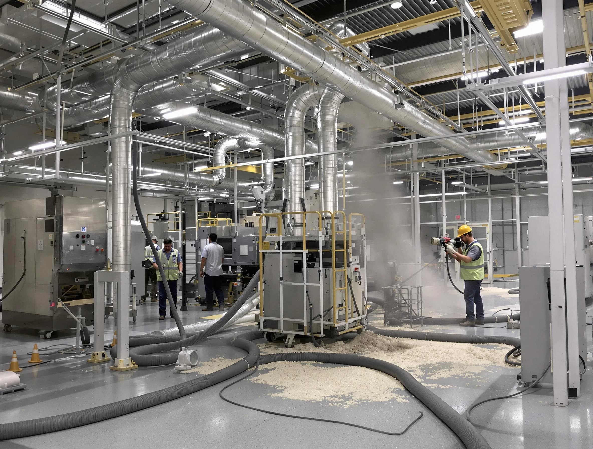 Heavy-duty industrial duct cleaning by Slaughterville Air Duct Cleaning in Slaughterville