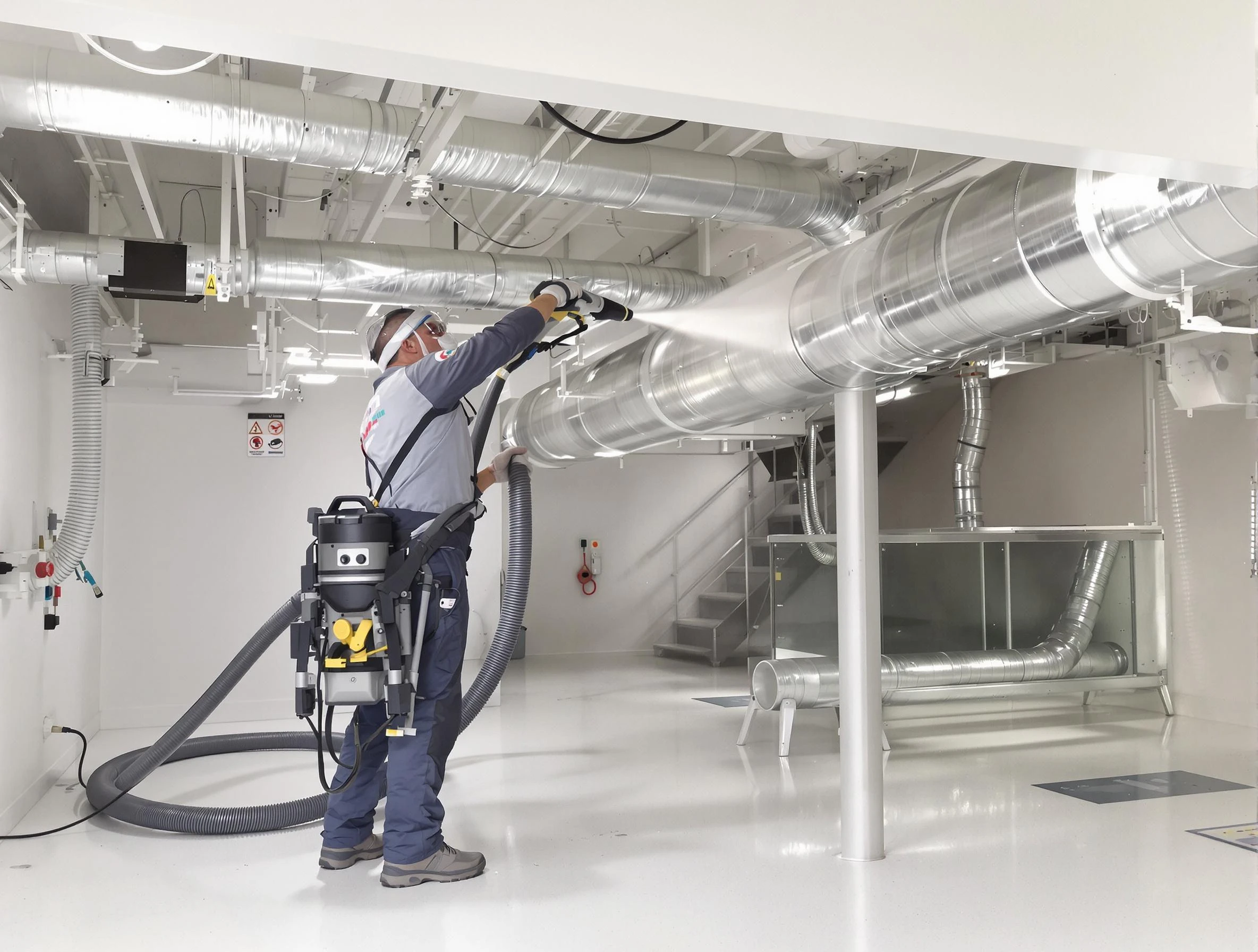 Professional central duct cleaning by Slaughterville Air Duct Cleaning in Slaughterville