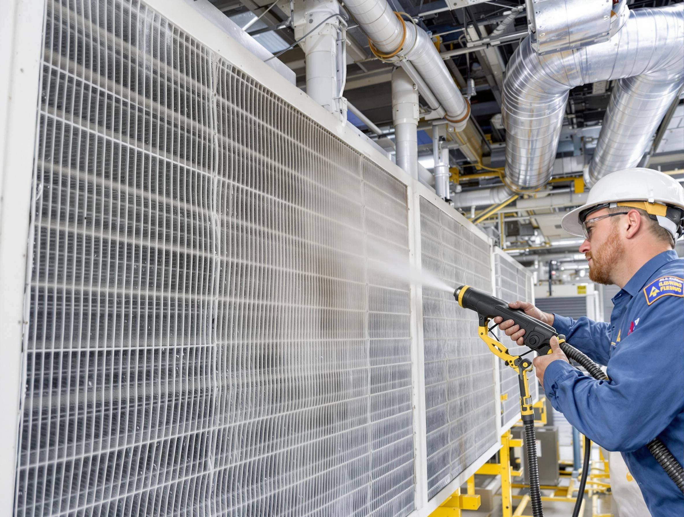 Professional commercial coil cleaning by Slaughterville Air Duct Cleaning in Slaughterville