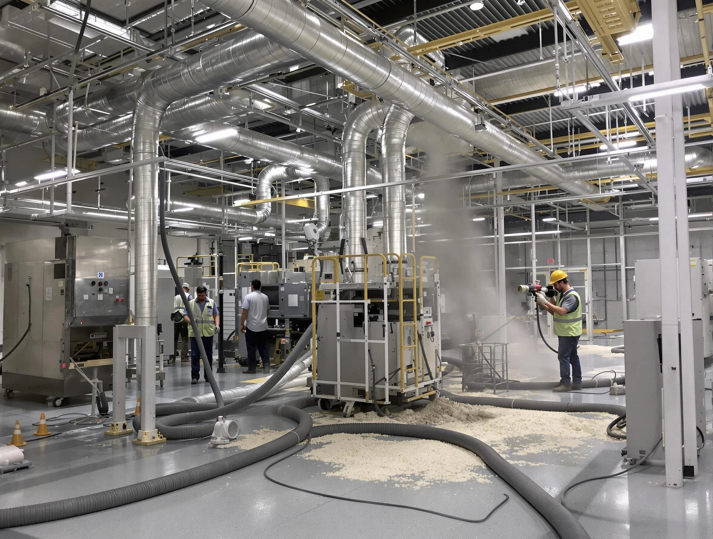 Heavy-duty industrial duct cleaning by Slaughterville Air Duct Cleaning in Slaughterville